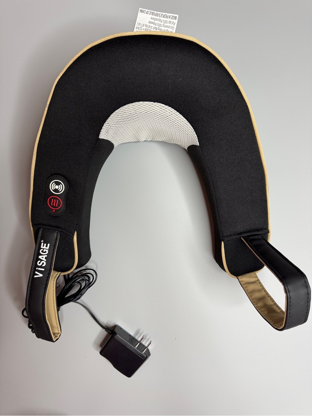 Sage Black and Gold Neck Massager with Heat